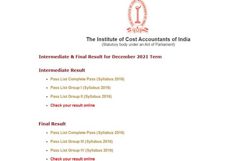icmai result 2022.